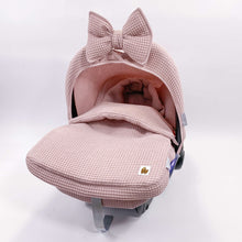 Afbeelding in Gallery-weergave laden, Maxi Cosi hoes Pebble 360 Lulu oudroze wafel