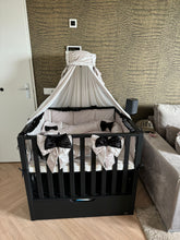 Afbeelding in Gallery-weergave laden, Hemel Massimo - hemeltje - taupe - zand - ecru - voile - ruffles