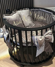 Afbeelding in Gallery-weergave laden, Hemel Massimo - hemeltje - taupe - zand - ecru - voile - ruffles