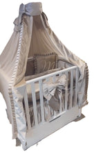 Afbeelding in Gallery-weergave laden, Hemel Massimo - hemeltje - taupe - zand - ecru - voile - ruffles