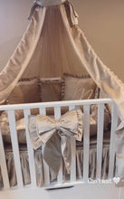 Afbeelding in Gallery-weergave laden, Hemel Massimo - hemeltje - taupe - zand - ecru - voile - ruffles