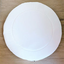Afbeelding in Gallery-weergave laden, Boxkleed Bamboo bamboe off white gebroken wit rond rechthoek