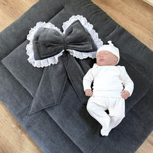 Afbeelding in Gallery-weergave laden, Boxkleed Nicky Velours - donkergrijs - rechthoek - 75/95 cm