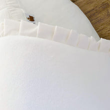 Afbeelding in Gallery-weergave laden, Boxbekleding Bamboo off white gebroken wit boxkleed omranding