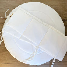Afbeelding in Gallery-weergave laden, Boxbekleding Bamboo off white gebroken wit boxkleed omranding