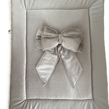 Afbeelding in Gallery-weergave laden, Boxkleed Luxury Velvet - lichtgrijs met vleugje zand - rechthoek