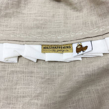 Afbeelding in Gallery-weergave laden, Boxbekleding set Noé Mae voor elke box in zand linnen offwhite ruffles