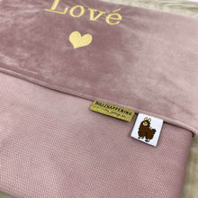 Afbeelding in Gallery-weergave laden, Babynestje Hotel Chique beige zand velours