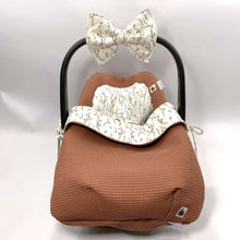 Afbeelding in Gallery-weergave laden, Maxi Cosi hoes Pebble 360 Willow kleiroze wafel wilgentakjes