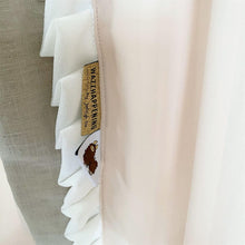 Afbeelding in Gallery-weergave laden, Boxbekleding set Noé Mae voor elke box in zand linnen offwhite ruffles