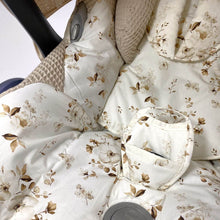 Afbeelding in Gallery-weergave laden, Maxi Cosi hoes Cabrio Flowers zand wafel naturel bloemen