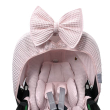 Afbeelding in Gallery-weergave laden, Maxi Cosi hoes Pebble 360 Pro Bobbie - lichtroze - roze - wafel - bamboe