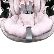 Afbeelding in Gallery-weergave laden, Maxi Cosi hoes Pebble 360 Pro Bobbie - lichtroze - roze - wafel - bamboe