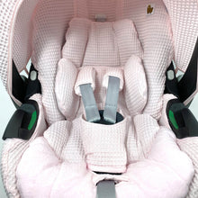 Afbeelding in Gallery-weergave laden, Maxi Cosi hoes Pebble 360 Pro Bobbie - lichtroze - roze - wafel - bamboe