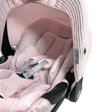Afbeelding in Gallery-weergave laden, Maxi Cosi hoes Pebble 360 Pro Bobbie - lichtroze - roze - wafel - bamboe