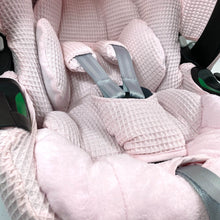 Afbeelding in Gallery-weergave laden, Maxi Cosi hoes Pebble 360 Pro Bobbie - lichtroze - roze - wafel - bamboe