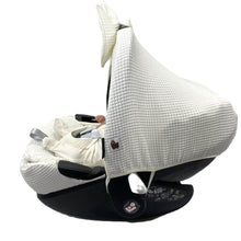 Afbeelding in Gallery-weergave laden, Maxi Cosi hoes Pebble 360 Pro LuLu gebroken wit - off white - wafel