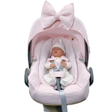 Afbeelding in Gallery-weergave laden, Maxi Cosi hoes Pebble Plus Lulu lichtroze wafel babyroze