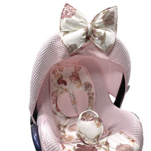 Afbeelding in Gallery-weergave laden, Maxi Cosi hoes universeel aquarel bloemen lichtroze