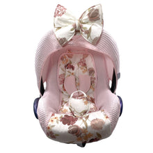Afbeelding in Gallery-weergave laden, Maxi Cosi hoes universeel aquarel bloemen lichtroze