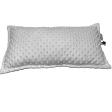 Afbeelding in Gallery-weergave laden, Kussen Minky - 25x50 cm - wit - zacht - rechthoek