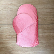 Afbeelding in Gallery-weergave laden, Babynestje Velvet luxury framboos lichtroze strik