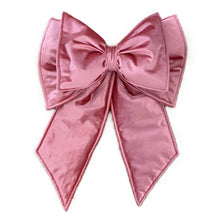 Afbeelding in Gallery-weergave laden, Sierstrik Luxury Velvet-boxstrik-donkergrijs-grote strik in 12 kleuren