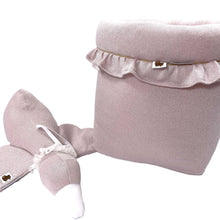 Afbeelding in Gallery-weergave laden, Baby muziek doosje Glitter Eend - muziekmobiel - gans - roze