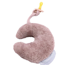 Afbeelding in Gallery-weergave laden, Speendoekje Maan - oudroze - bamboe