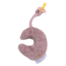 Afbeelding in Gallery-weergave laden, Speendoekje Maan - oudroze - bamboe