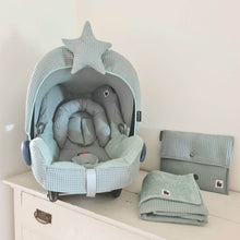 Afbeelding in Gallery-weergave laden, Maxi Cosi hoes Cabrio Bobbie oudgroen wafel badstof