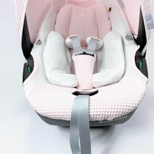 Afbeelding in Gallery-weergave laden, Maxi Cosi hoes Pebble 360 Lola lichtroze wit wafel