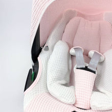 Afbeelding in Gallery-weergave laden, Maxi Cosi hoes Pebble 360 Lola lichtroze wit wafel