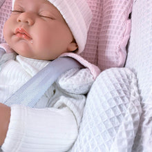 Afbeelding in Gallery-weergave laden, Maxi Cosi hoes Pebble 360 Lola lichtroze wit wafel