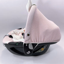Afbeelding in Gallery-weergave laden, Maxi Cosi hoes Pebble 360 Lola lichtroze wit wafel