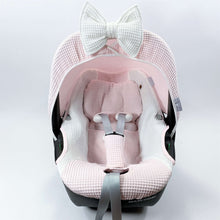 Afbeelding in Gallery-weergave laden, Maxi Cosi hoes Pebble 360 Lola lichtroze wit wafel