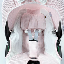 Afbeelding in Gallery-weergave laden, Maxi Cosi hoes Pebble 360 Lola lichtroze wit wafel