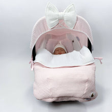 Afbeelding in Gallery-weergave laden, Maxi Cosi hoes Pebble 360 Lola lichtroze wit wafel