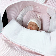 Afbeelding in Gallery-weergave laden, Maxi Cosi hoes Pebble 360 Lola lichtroze wit wafel