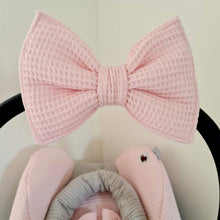 Afbeelding in Gallery-weergave laden, Maxi Cosi bekleding set grijs roze wafelstof