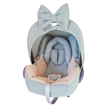 Afbeelding in Gallery-weergave laden, Maxi Cosi hoes Cabrio Kopenhagen sapphire oudgroen zand wafel badstof