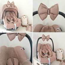 Afbeelding in Gallery-weergave laden, Maxi Cosi hoes Rock Bobbie latte lever taupe wafel badstof
