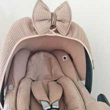 Afbeelding in Gallery-weergave laden, Maxi Cosi hoes Rock Bobbie latte lever taupe wafel badstof