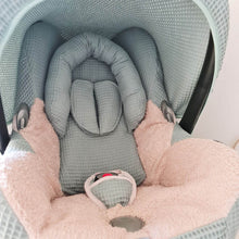 Afbeelding in Gallery-weergave laden, Maxi Cosi hoes Cabrio Kopenhagen sapphire oudgroen zand wafel badstof