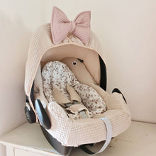 Afbeelding in Gallery-weergave laden, Maxi Cosi hoes Rock Kato zand oudroze katoen plant wafel