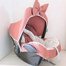 Afbeelding in Gallery-weergave laden, Maxi Cosi hoes Cabrio Willow kleiroze wafel wilgentakjes