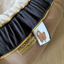 Afbeelding in Gallery-weergave laden, Babynestje Jaimy zand zwart goud bamboe badstof