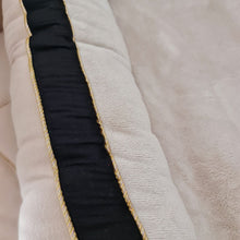 Afbeelding in Gallery-weergave laden, Babynestje Jaimy zand zwart goud bamboe badstof