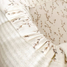 Afbeelding in Gallery-weergave laden, Babynestje Rib Willow creme naturel ribvelours wilgentakjes