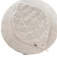 Afbeelding in Gallery-weergave laden, Onderlegger in bladvorm-in de box-babynestje-bed-ledikant-box